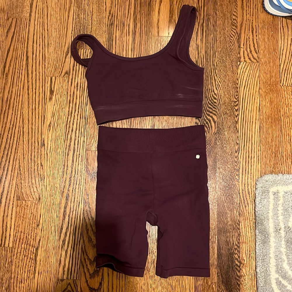 Dark Purple Fabletics Set